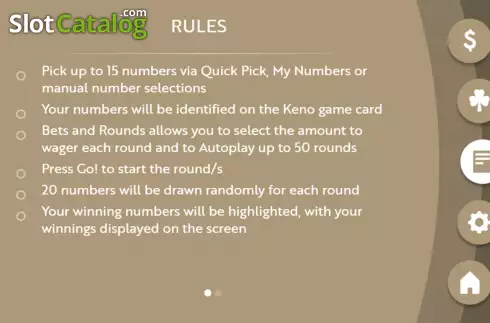 Οθόνη7. Keno Draw (Woohoo) Κουλοχέρης
