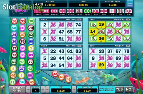 Οθόνη5. Pesca Bingo Κουλοχέρης