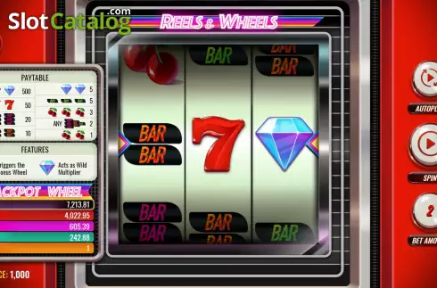 Οθόνη3. Reels and Wheels Κουλοχέρης