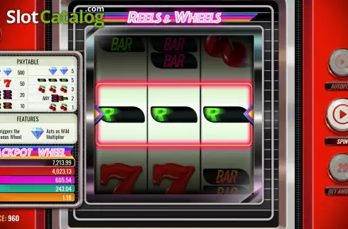 Οθόνη4. Reels and Wheels Κουλοχέρης