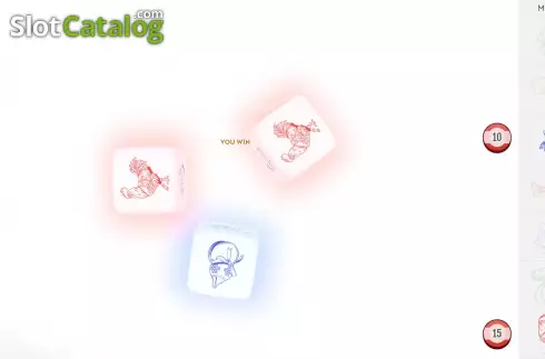 Οθόνη4. Roll the Dice (Woohoo) Κουλοχέρης