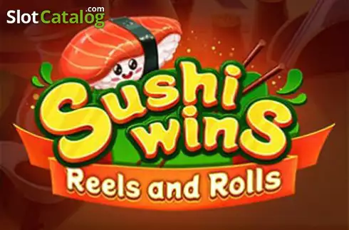 Sushi Wins - Reels and Rolls Λογότυπο Sushi Wins - Reels and Rolls Λογότυπο