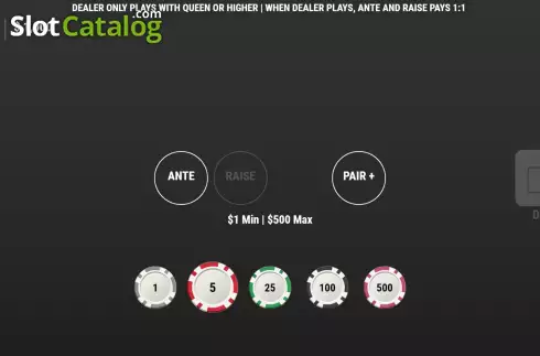 Οθόνη2. Tri Card Poker (Woohoo) Κουλοχέρης