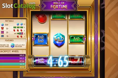 Οθόνη4. Reels of Fortune (Woohoo) Κουλοχέρης