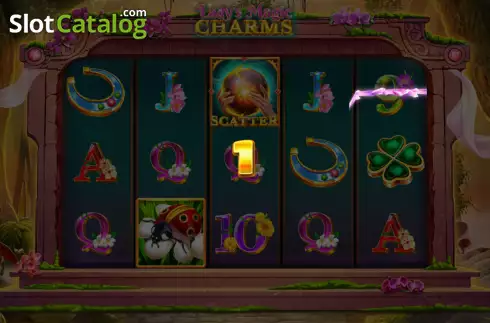Οθόνη4. Lady's Magic Charms Κουλοχέρης