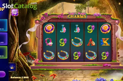 Οθόνη2. Lady's Magic Charms Hot Drop Jackpots Κουλοχέρης 