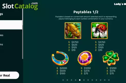 Οθόνη8. Lady's Magic Charms Hot Drop Jackpots Κουλοχέρης 