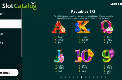 Οθόνη9. Lady's Magic Charms Hot Drop Jackpots Κουλοχέρης 