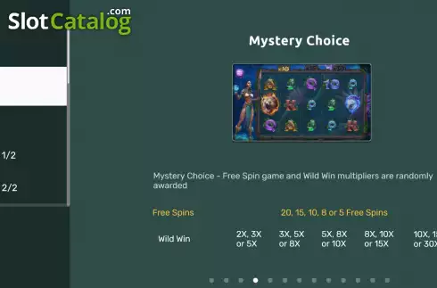 Οθόνη7. Mystic Wilds Κουλοχέρης 