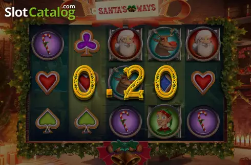 Οθόνη3. Santas Ways Κουλοχέρης