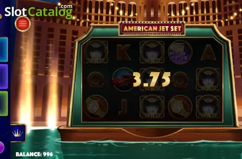 Οθόνη3. American Jet Set Hot Drop Jackpots Κουλοχέρης