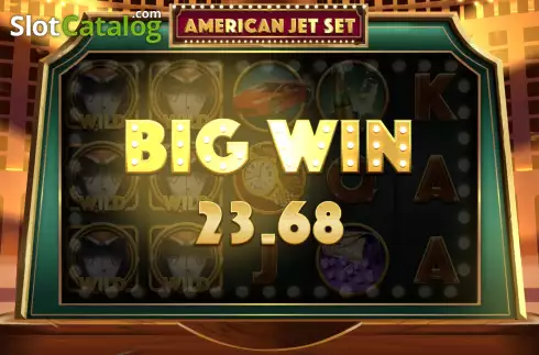 Οθόνη4. American Jet Set Hot Drop Jackpots Κουλοχέρης