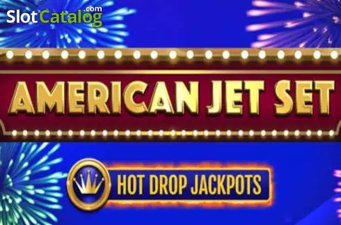 American Jet Set Hot Drop Jackpots Λογότυπο American Jet Set Hot Drop Jackpots Λογότυπο