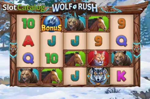 Οθόνη2. Wolf Rush Κουλοχέρης 