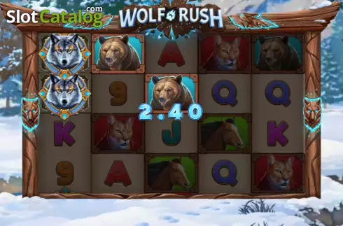 Οθόνη3. Wolf Rush Κουλοχέρης 