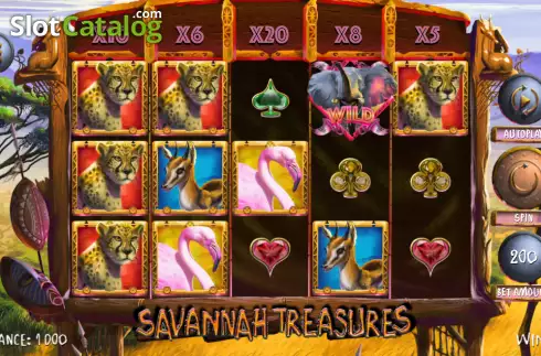 Οθόνη2. Savannah Treasures Κουλοχέρης
