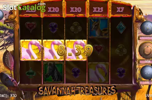 Οθόνη3. Savannah Treasures Κουλοχέρης