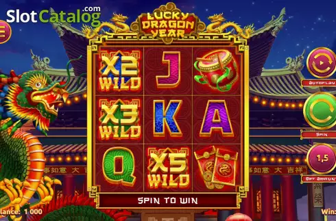 Οθόνη3. Lucky Dragon Year Κουλοχέρης