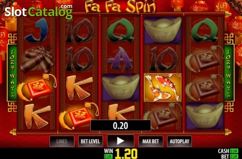 Οθόνη3. Fa Fa Spin Κουλοχέρης 