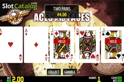 Οθόνη4. Aces And Faces HD Κουλοχέρης