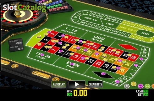 Οθόνη2. French Roulette (Play Labs) Κουλοχέρης