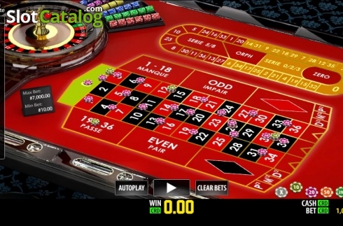 Οθόνη2. French Roulette Privee Κουλοχέρης