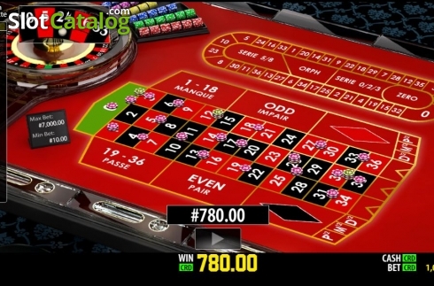 Οθόνη3. French Roulette Privee Κουλοχέρης