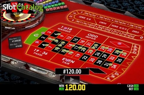 Οθόνη4. French Roulette Privee Κουλοχέρης