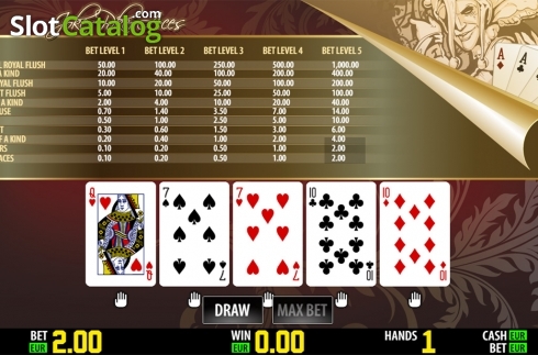 Οθόνη3. Joker Poker Aces HD Κουλοχέρης