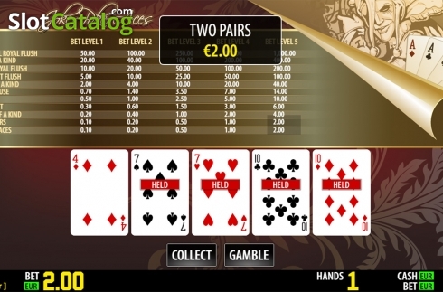 Οθόνη4. Joker Poker Aces HD Κουλοχέρης