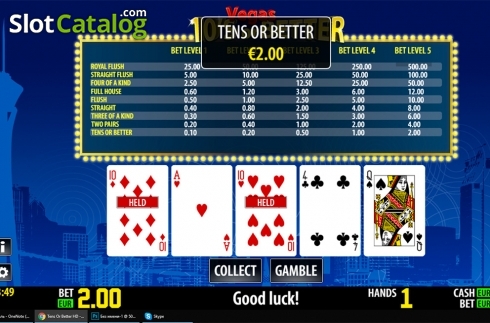 Οθόνη4. Tens Or Better HD Κουλοχέρης 