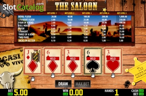 Οθόνη4. The Saloon HD Κουλοχέρης
