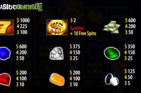 Οθόνη6. 100 Jewels Κουλοχέρης