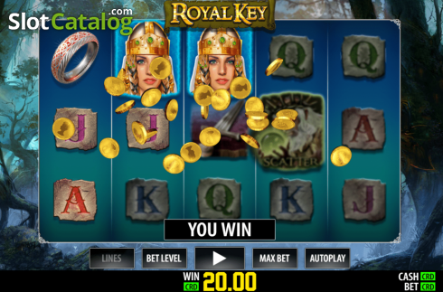 Οθόνη4. Royal Key Κουλοχέρης