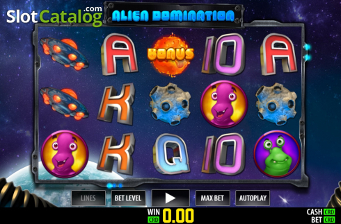 Οθόνη2. Alien Domination Κουλοχέρης
