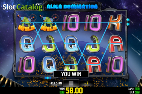 Οθόνη4. Alien Domination Κουλοχέρης