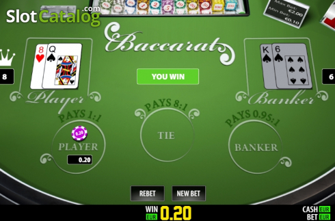 Οθόνη3. Baccarat (Play Labs) Κουλοχέρης