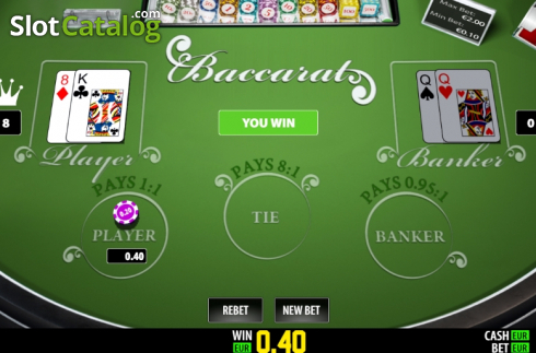 Οθόνη4. Baccarat (Play Labs) Κουλοχέρης