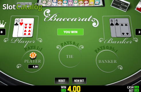 Οθόνη5. Baccarat (Play Labs) Κουλοχέρης