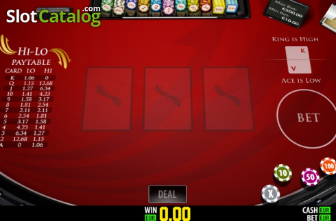 Οθόνη3. Hi-Lo Privee (Play Labs) Κουλοχέρης