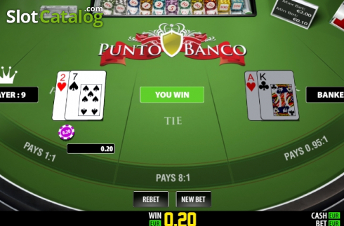 Οθόνη3. Punto Banco (Play Labs) Κουλοχέρης