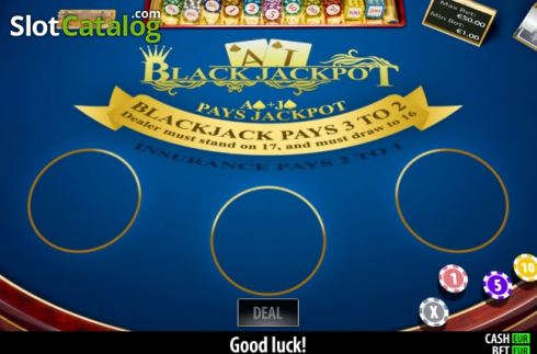 Οθόνη2. BlackJackpot Pro (Play Labs) Κουλοχέρης