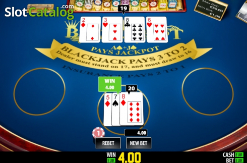 Οθόνη3. BlackJackpot Pro (Play Labs) Κουλοχέρης