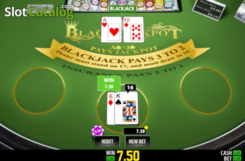 Οθόνη5. Black Jackpot (Play Labs) Κουλοχέρης 