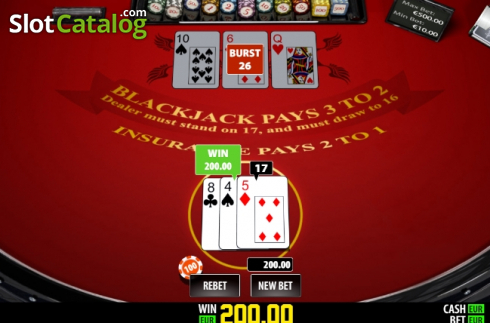 Οθόνη2. BlackJack Single Pprivee (Play Labs) Κουλοχέρης