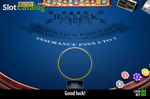 Οθόνη2. BlackJack Single Pro (Play Labs) Κουλοχέρης 