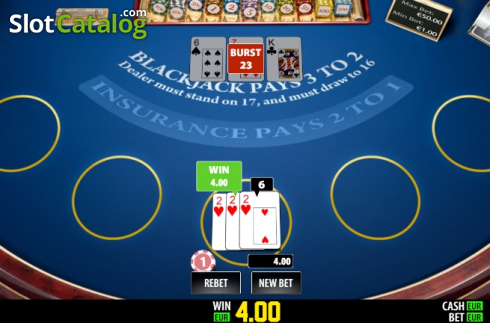Οθόνη3. BlackJack Pro (Play Labs) Κουλοχέρης