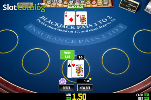 Οθόνη4. BlackJack Pro (Play Labs) Κουλοχέρης
