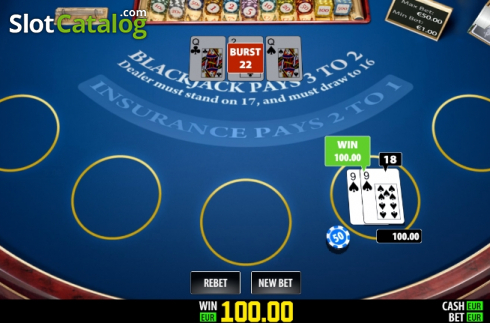 Οθόνη5. BlackJack Pro (Play Labs) Κουλοχέρης