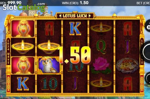 Οθόνη3. Lotus Luck Κουλοχέρης 